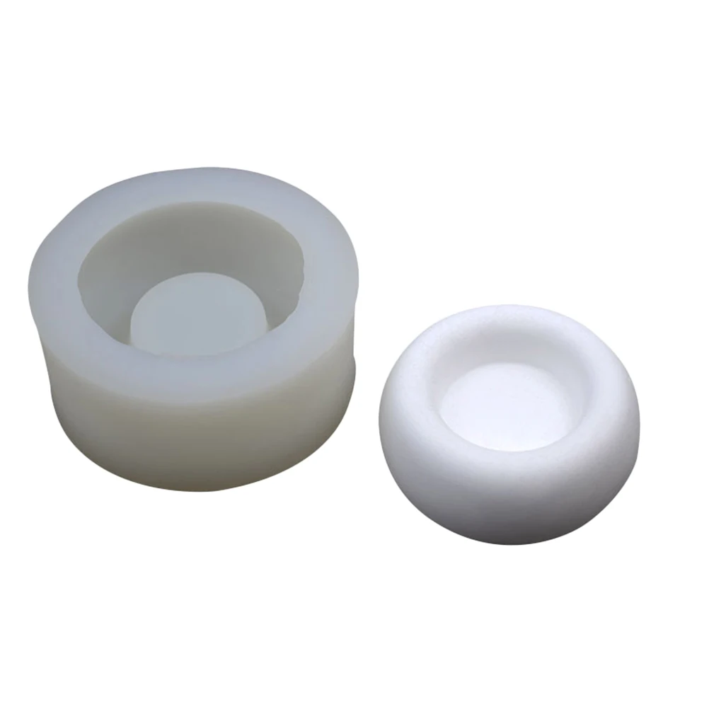 

3D Heart Shape Silicone Concrete Flower Pot Cement Decoration Ashtray Diy Craft Tool Multi-Functional Flexible For Soap