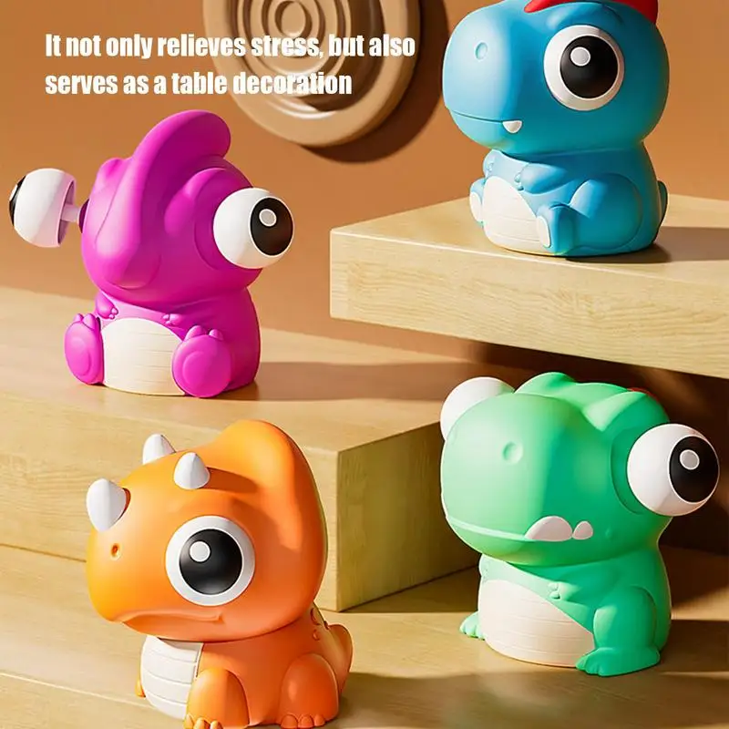 Sevimli Göz Küresi Patlama Sıkma Oyuncak Pop Out Gözler Dinozor Karikatür Hayvan Fidget Oyuncak Stres Giderici Yenilik Bebek Yetişkinler Çocuklar için Hediyeler