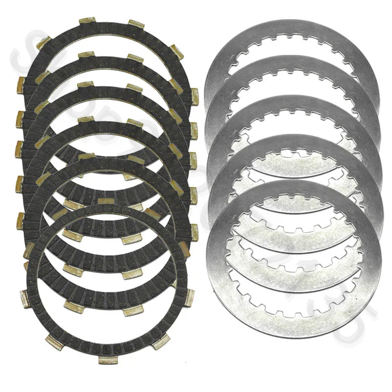 Tarcza cierna sprzęgła motocyklowego Stalowa płyta do Honda CRM 125 JD10 1990-1999 NSR 125R JC22 1988-2003 Separator Drive Kit parts