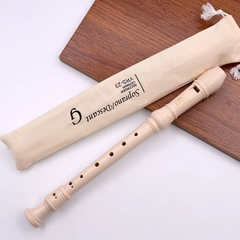 Grabador Soprano de YRS-24B YRS-23, clarinete de ocho orificios con dedos barrocos, flauta Vertical no tóxica ABS de calidad alimentaria, regalo para principiantes