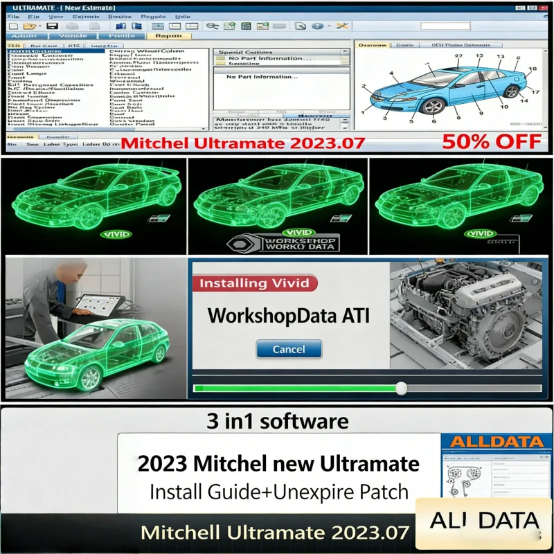 

2025 Mitche/ll Ultramate 2023.07 Полная расширенная система оценки стоимости работ + HAYNES PRO Vivid 2015 Автомобильная мастерская + Alldata 10.53