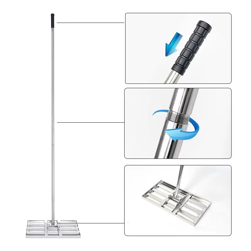 أداة تسوية عشب الجولف، لوازم ملعب الجولف، كسارة رمل من الفولاذ المقاوم للصدأ، أداة تشذيب العشب الأخضر وأداة تسوية الرمل