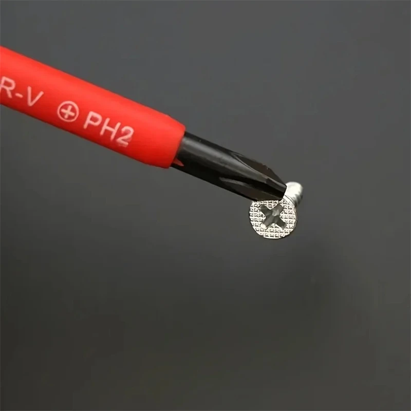 Magnetic Screwdriver Set Blade VDE Insulated Screw Driver Double Head Bit CRV Slotted Phillips Torx Triangle Electricians Tools