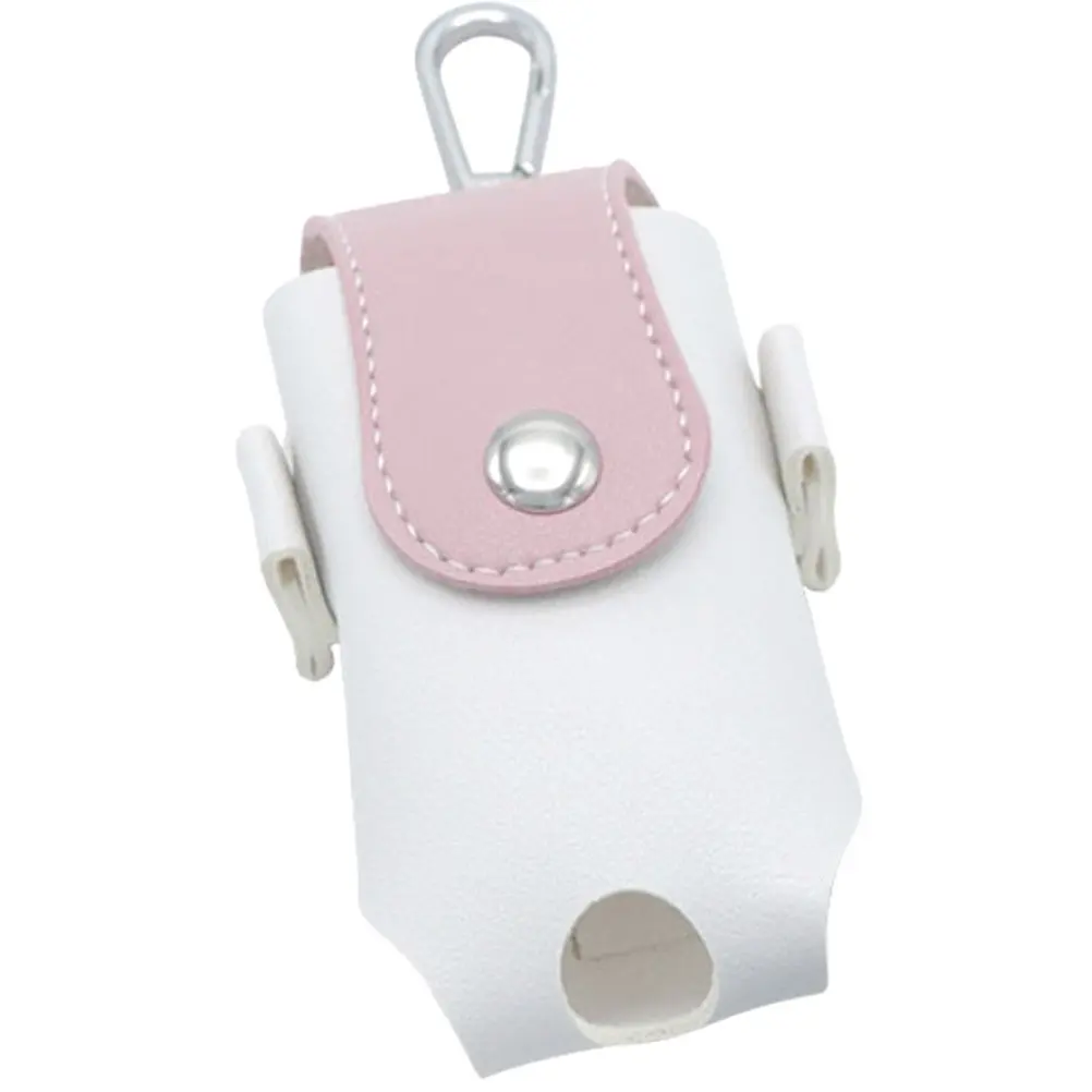 Golfing Ball Bag PU Premium Material Golf Ball Holder Waist Pack Portable Hanging Reusable Golf Tee Pouch Golfs Tee Bag