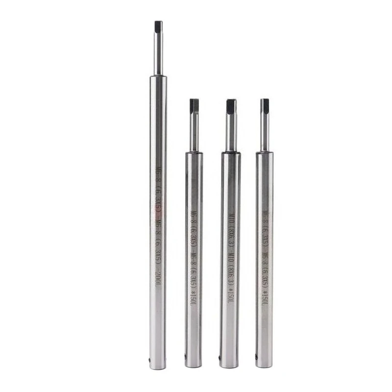 الحنفية تمديد قضيب ISO/JIS 50/100/150L الترا طويلة تجنب عملية التجويف العميق تشاك تمديد قضيب M3 M4 M5 M6 M8M10M12M16