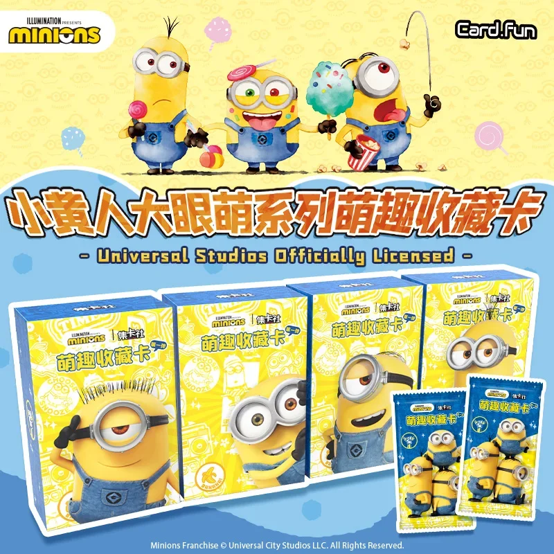 5 Packs CARDFUN Despicable Me Minions 1ST Cards Booster Packs – TCG CCG Collectable Playing Trading Card