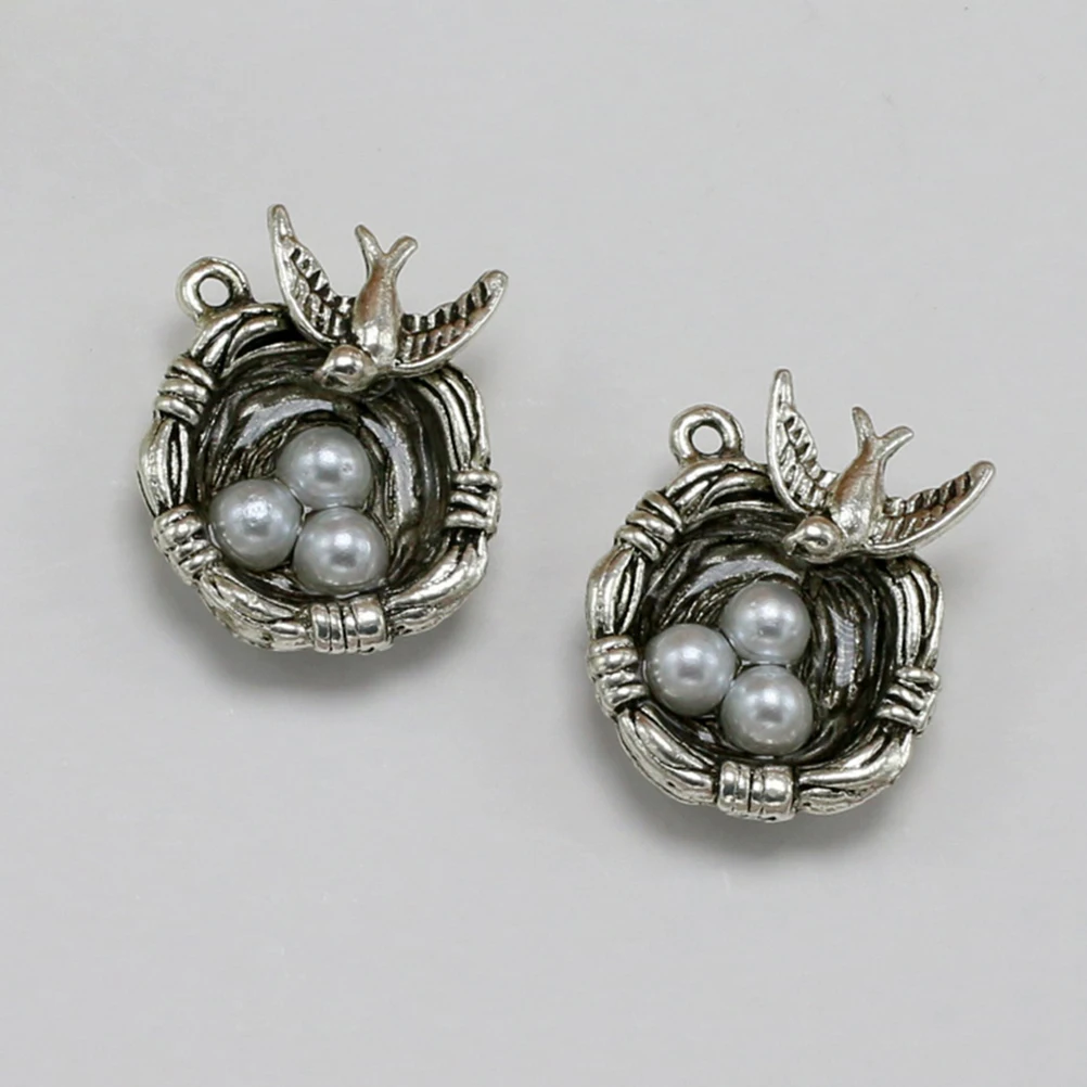 

20pcs Bird Alloy Pendant Charm Unique Shape Jewelry Making Pendants DIY Jewelry Making Bracelet Earrings Accessories Gift