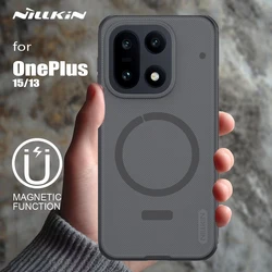 for Oneplus 15 / 13 5G Case Nillkin Frosted Shield Ultra-Thin for Magsafe Magnetic Protection Cover for One Plus 13 15 Cases