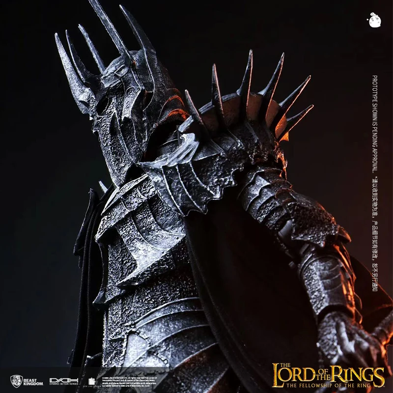 Figura de acción original del señor de los Anillos, figura de anime movible de 29cm, Lord Sauron oscuro, colección de pvc, juguetes de cumpleaños para niños, regalo