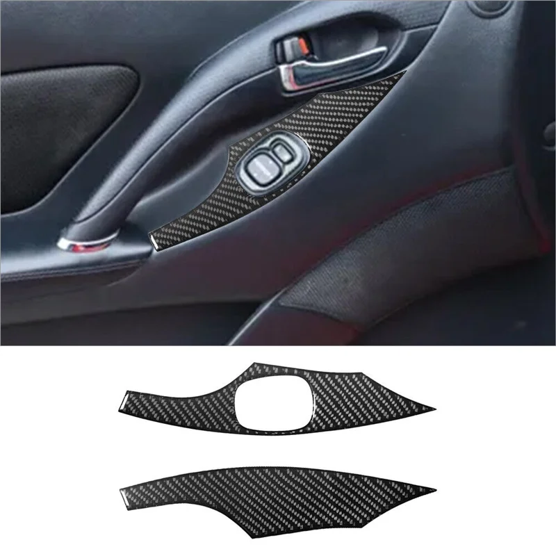 Firmly 18PCS Trim Cover Decoration Sticker Accessories Central Control Gear Sticker For Toyota Celica 2000-2005