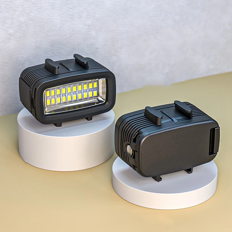 20LED Portable Diving Fill Light Outdoor Live Photography Lighting Photo Photography Light For Gopro Camera