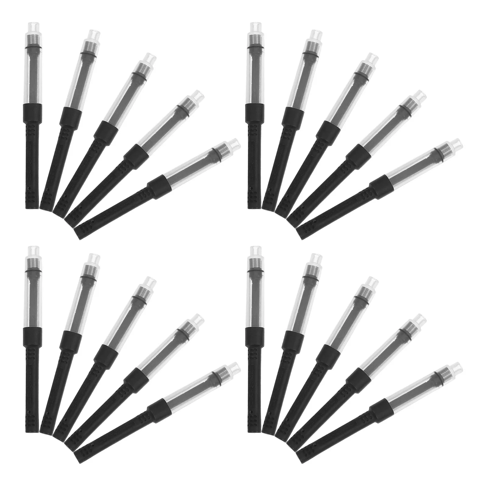 20 Pcs Ink Reusable Fountain Pen Converter Universal Refillable Absorber Filling