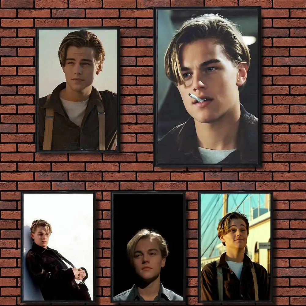 

L-Leonardo D-Dicaprio YoungS Wall Art Anime Canvas Painting Poster For Living Room Decoration Picture Home Decor