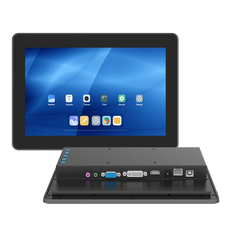 10.1-27inch Industrial PCAP Touch Screen Display USB HD VGA Open Frame ELO Touch Monitor IK08 IP65 Touch Monitor