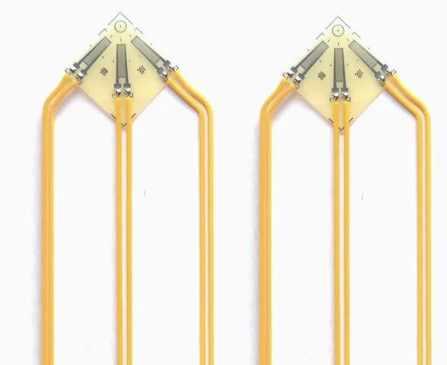 120-3CA 120-5CA Triaxial Strain Gauge Rosette Solderless Residual Stress Foil Sensor