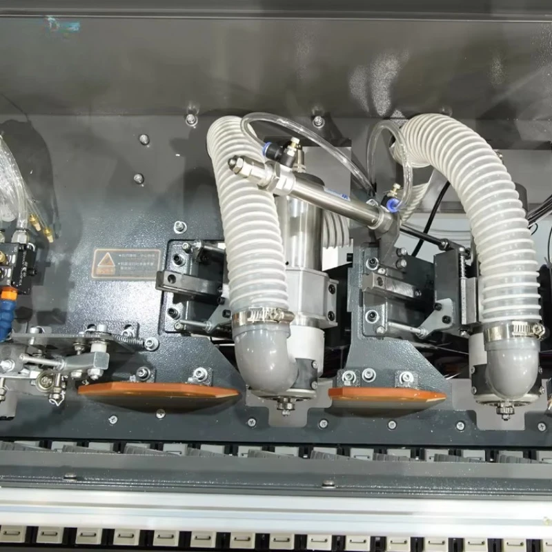 210 Silent high-speed automatic edge banding machine with edge banding, trimming, polishing and end cutting
