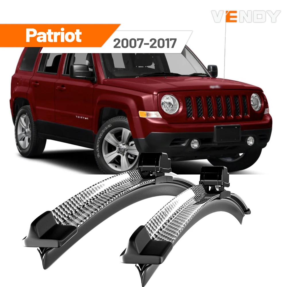 Für Jeep Patriot MK74 2007-2017 2008 2009 2010 2011 2012 2013 2014 2015 2016 2 stücke Frontscheibe Wischer klingen Scheibenwischer
