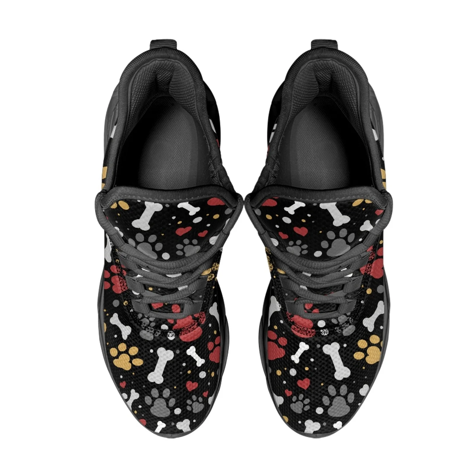 PENSTROLL Metallic Paw Blade Men's Sports Shoes Mesh & EVA Fashion Sneakers Lightweight Men's Running Shoes for Walking
