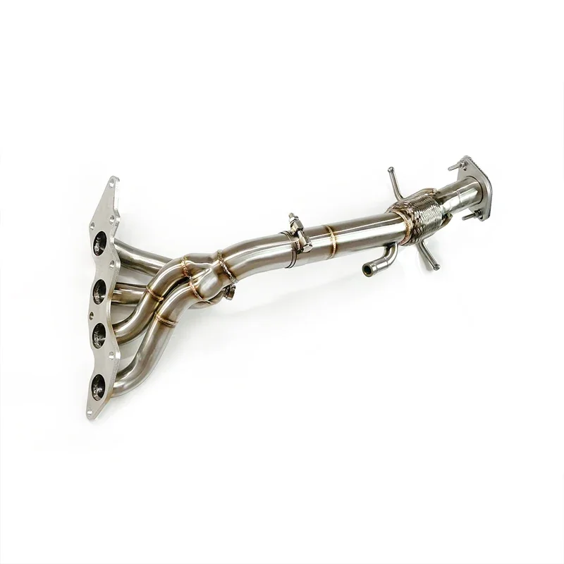 Auspuff krümmer für Ford Focus MK3 2, 5 1,6 ccm 2008-2014 Renn leistung Header Auspuff anlage Katalysator