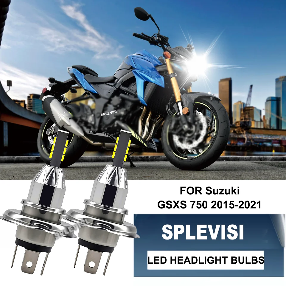 

2pcs H4/9003/HB2 CSP LED Headlight Upgrade Bulbs For Suzuki Vstrom 650 DL650 2004-2009 GSXS 750 2015-2021 GSXS 1000 2015-2021