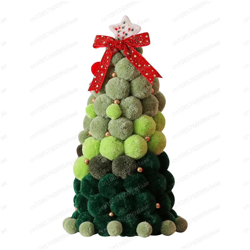 

Рождественская елка, украшение для дома, гостиная, сделай сам, рождественское украшение, маленький рабочий стол, имитация комок волос