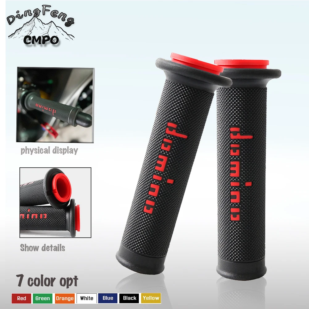 Motorrad Universal Domino Racing Lenker Griff Grip Für KTM Kawasaki Yamaha EXC XCF XCW SXF CRF YZF WRF Motocross Griffe