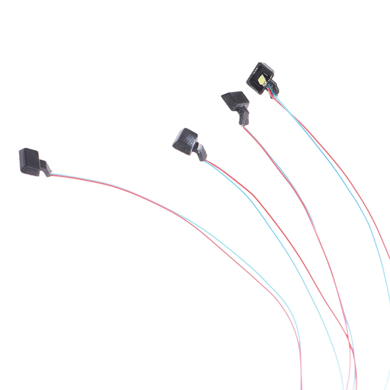 1 unidad Foco LED de 3V, Escala HO 1:87, Lámpara para Dioramas y Modelismo DIY, Lámpara de cartelera para exteriores para maquetas de arquitectura