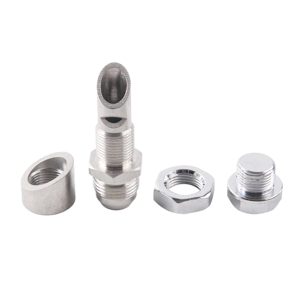 Edelstahl E-VAC Scavenger Kit Auspuff Vakuum Catch Can Vent Kit mit T304 SS E-VAC Fitting für Automotive