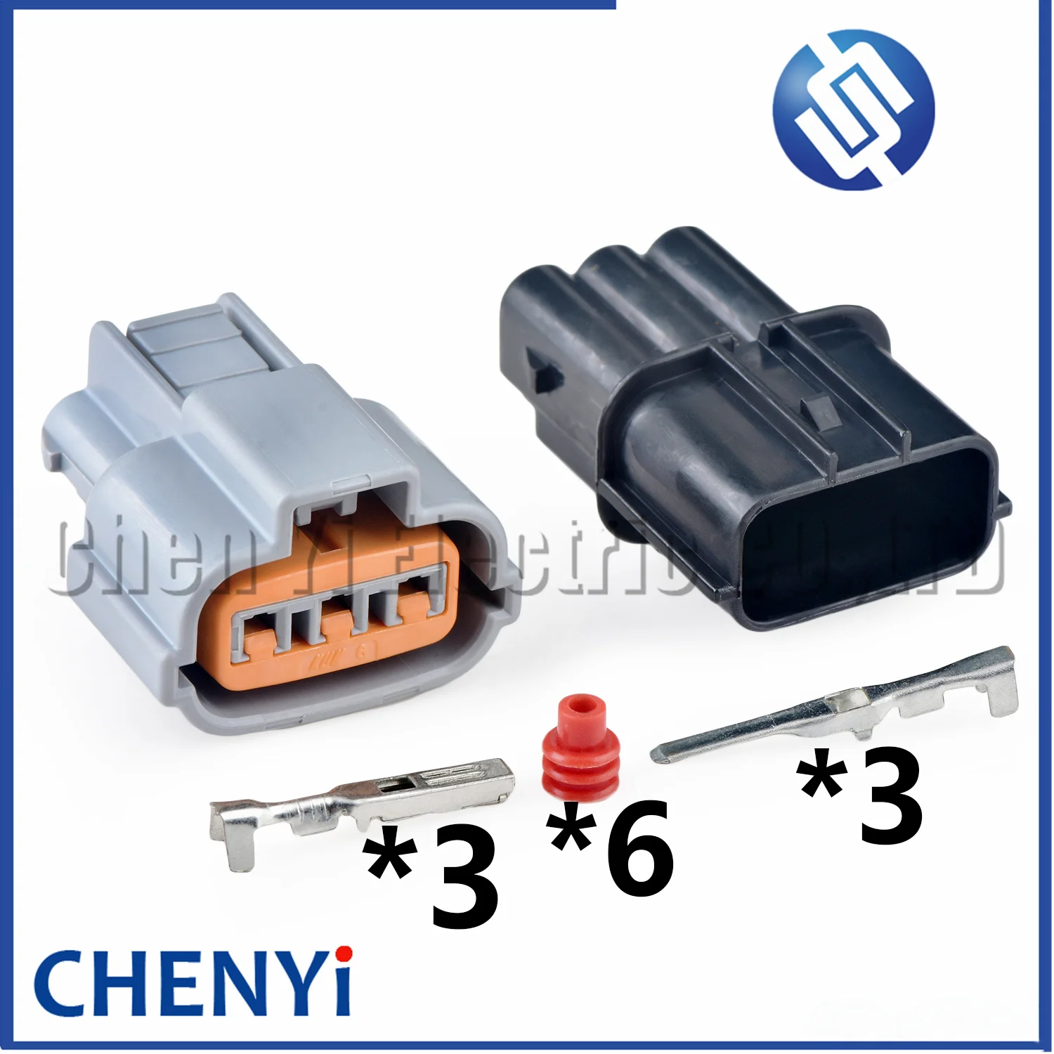 3 Pin auto waterproof connector sensor electric wiring cable plug PU465-03127 For Outlander EVO 7,8,9 juara Ignition Coil Plug