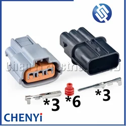 3 Pin auto waterproof connector sensor wiring cable plug PU465-03127 For Mitsubishi Outlander EVO 7,8,9 juara Ignition Coil Plug