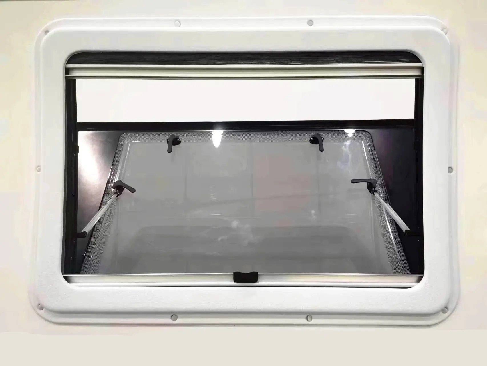 ATVUV Resistant Acrylic Material Curved Front Window For Caravan And Motorhome