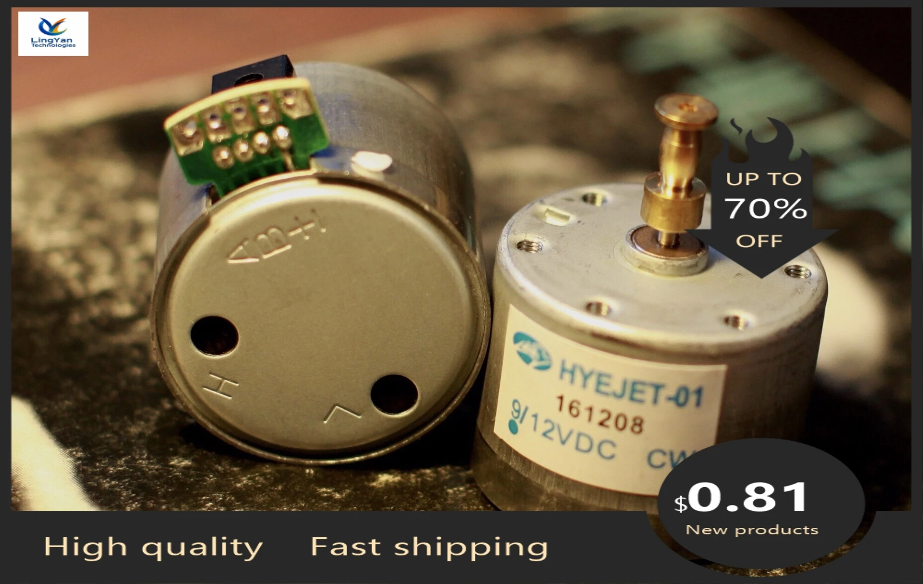 Top 1Pc Turntable Motor 33/45/78 RPM 9-12V DC Motor for Vinyl Record Player Replacement Repair Motor Turntable Parts