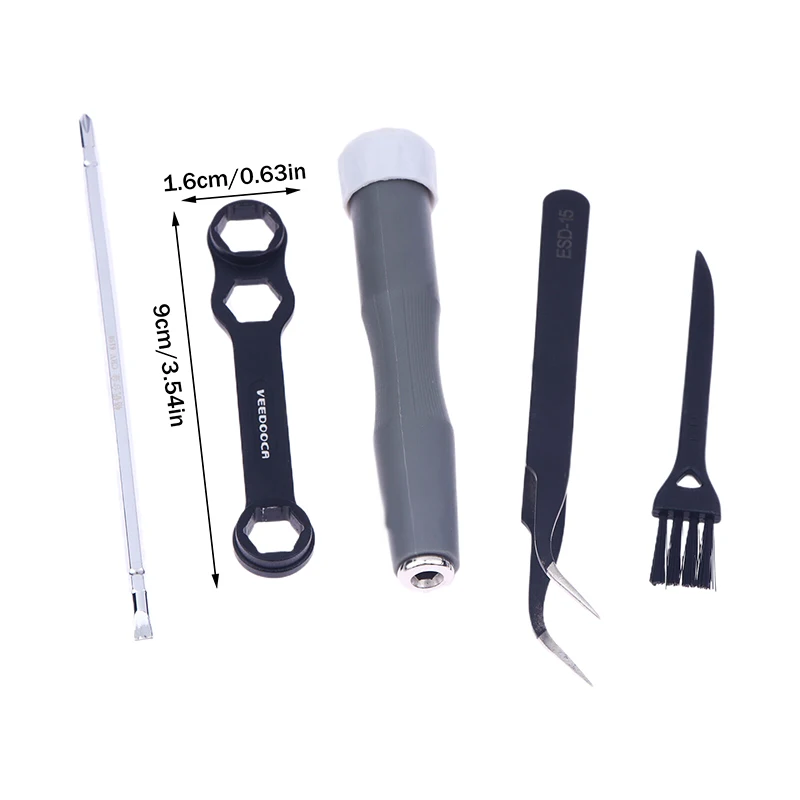 4 قطعة/المجموعة الصيد التصحيح مع فرشاة الصيد أداة ث فرشاة الصيد إزالة الصيانة أداة كيت لصيد الأسماك رود الصيد تلميح الصيد