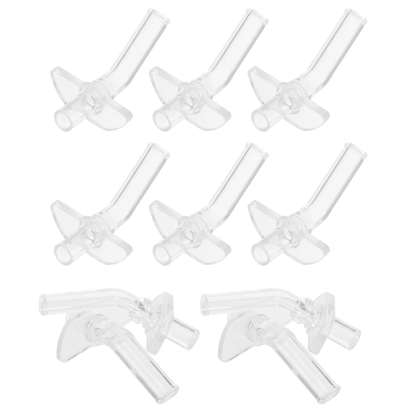 10 Pcs Children's Cup Nozzle Water Bottle Straw Parts Head Sippy Supplies Portable Accessories