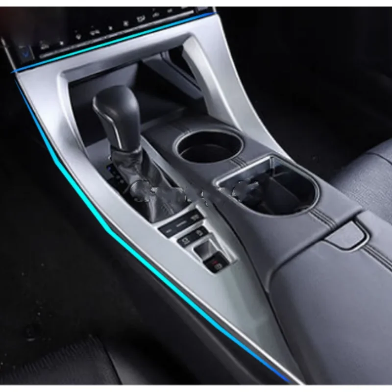 For Toyota Avalon Xx50  2019 2020 2021 2022 Car Styling Garnish Cover Detector Trim Sticker Shift Gear Box Cup Holder Frame