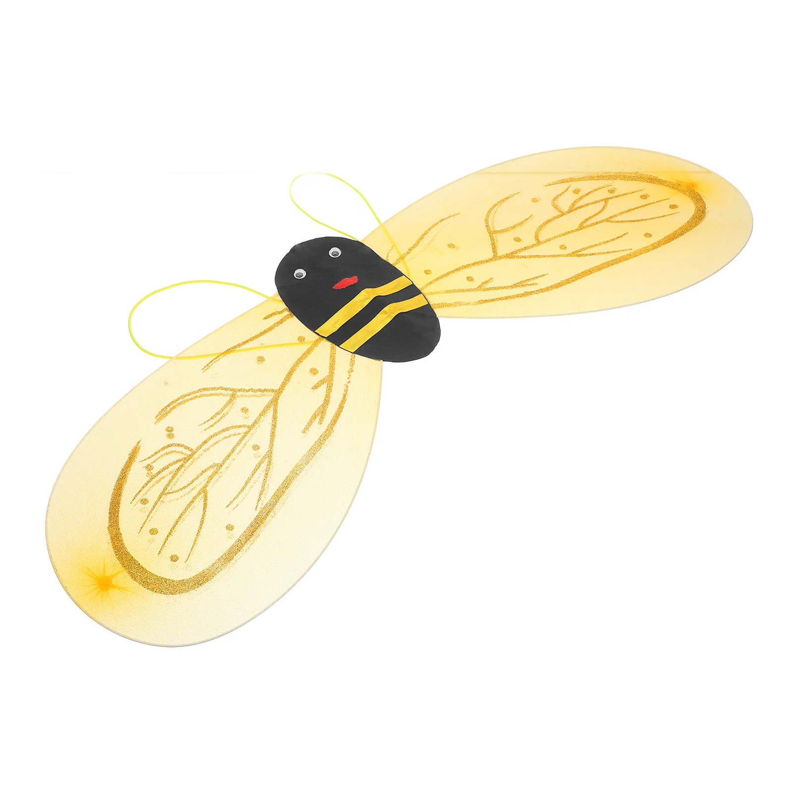 زي أطفال بأجنحة Kichvoe لفستان تنكرية للحفلات التنكرية وأداء المسرح خفيف الوزن وسهل الارتداء