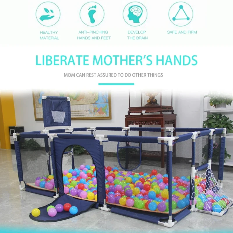 rettangolo-blu-liquidazione-dell'inventario-del-prezzo-cortile-da-gioco-di-sicurezza-per-interni-ed-esterni-con-pozzo-per-palline-custodia-per-attivita-divertente-per-i-piu-piccoli