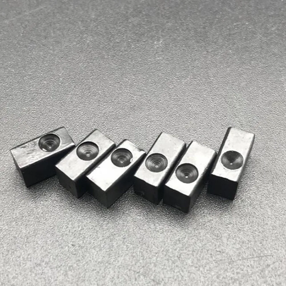 Gear Insert Block Bridge Saddle Tool 8.15mm* 4mm* 5mm Accessories Sets 6X Clamp Electric Guitar For Floyd Rose