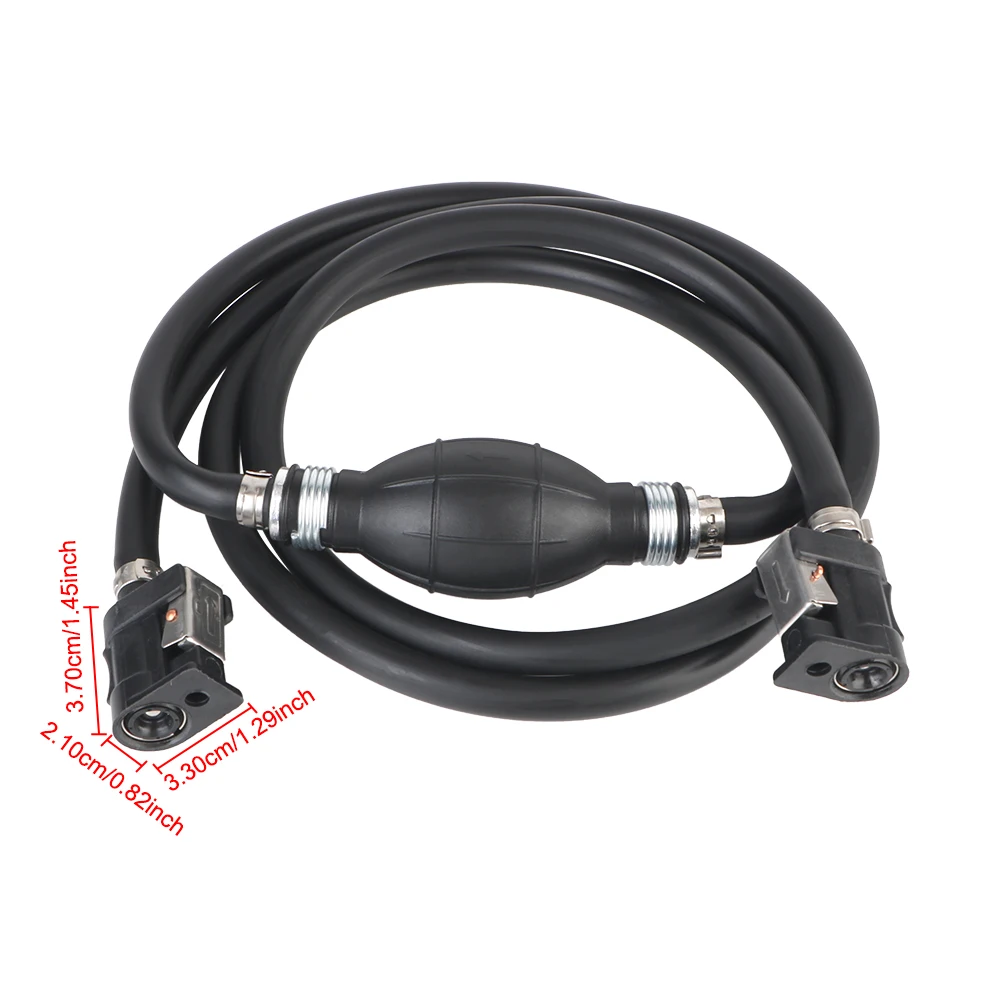 For Car Outboard Boat Marine Engine Oil Hose Pipe Connector Fuel Pump Pipe Fuel Desiel Line Hose 8mm Diameter 2m/3m Length