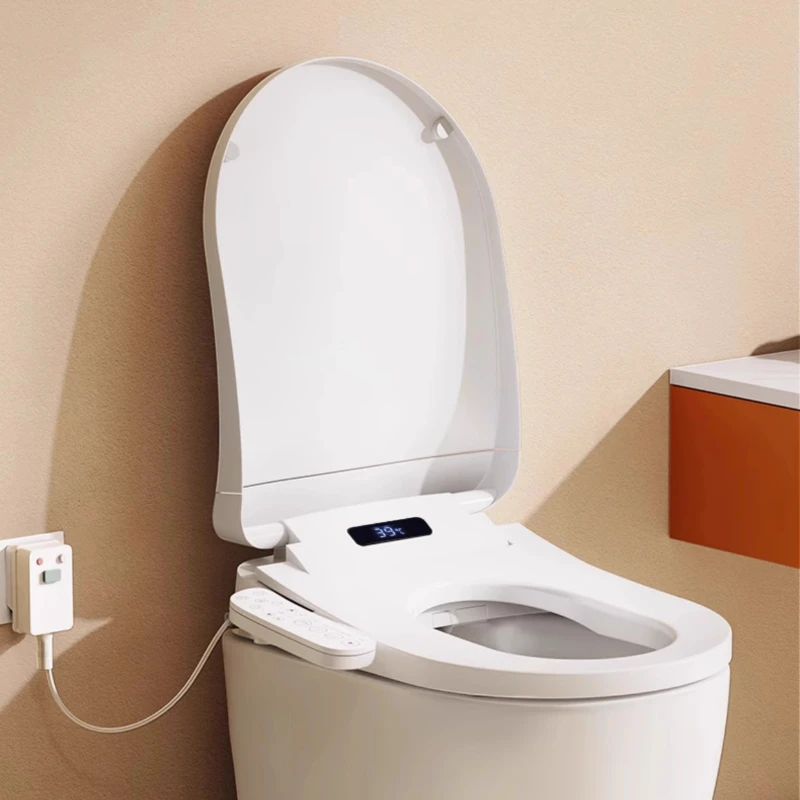 

‌ Умное сиденье для унитаза для биде, 3D-нагревательная система с управлением по искусственным интеллектом, энергосберегающий водонепроницаемый чехол, японский стандарт, бесшумный подогреватель сидений