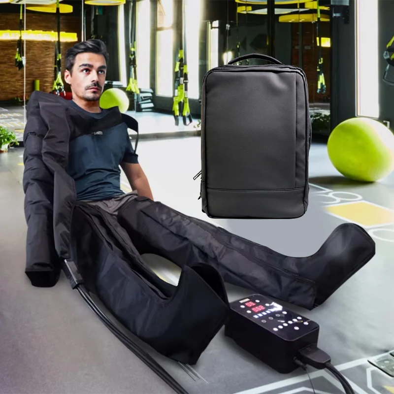

Air Compression Leg & Arm Massager System - Full Body Pressotherapy Recovery Boots Machine for Circulation and Pain Relief