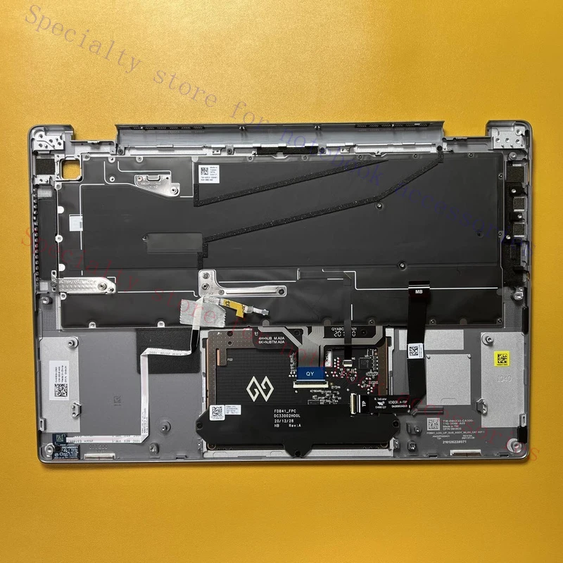 A+  New Upper Case US Intl Backlit KB WLAN For Dell Latitude 9420 2-in-1 9HX33