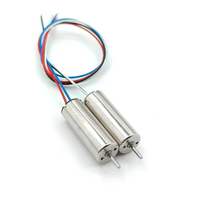 2 Piece Mini 4-Axis 720 Hollow Cup Motor  7X20mm Motor Multifunctional Portable Module As Shown For JD385 JJ1000 Habersham H107