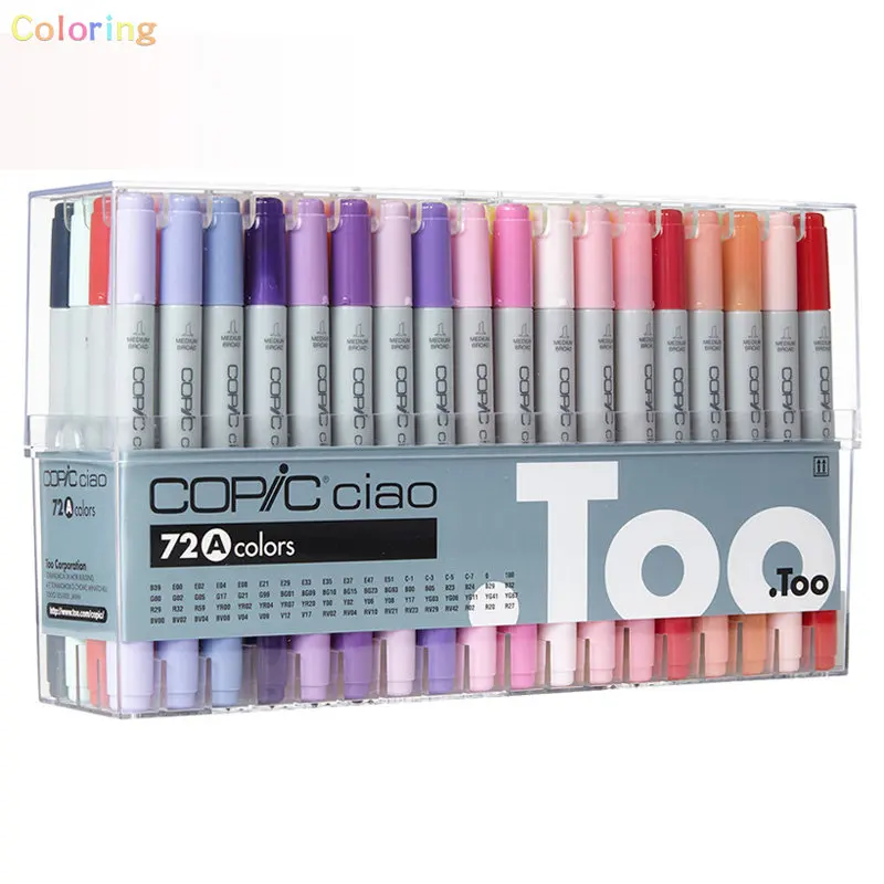 Japan Genuine Copic Ciao 3 Generation Soft Head Marker Pen ,8