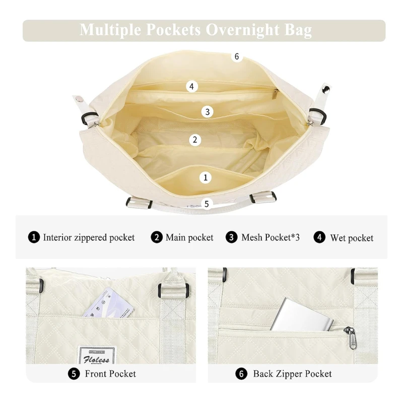 اللياقة البدنية الرياضة حقيبة كروسبودي سعة كبيرة تتحرك الأمتعة حقائب السفر أكسفورد منقوشة طباعة حقيبة يد الصالة الرياضية التدريب في الهواء الطلق التخزين #6