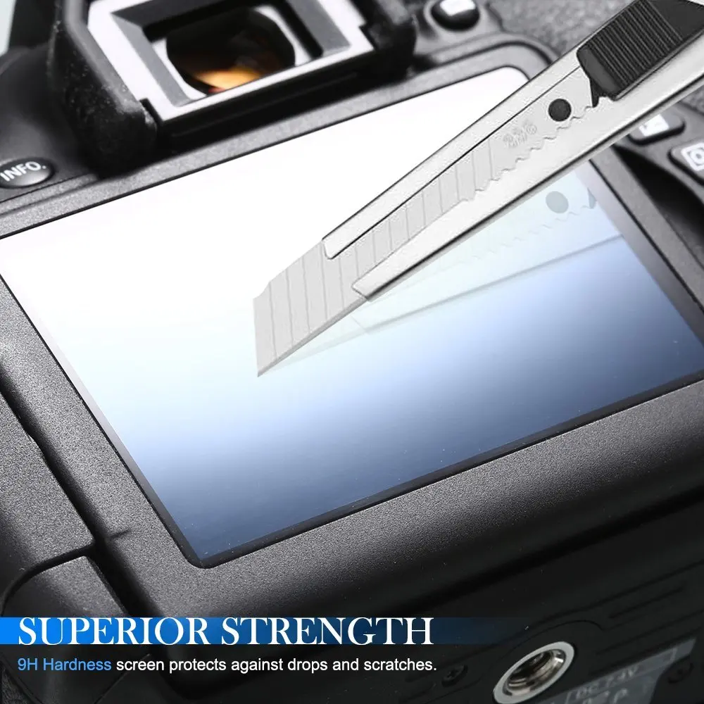 Película protectora de vidrio duro para Sony Alpha 7C II/R/2 A7C A7CII A7C2 A7CM2 A7CR, accesorios de cubierta protectora de pantalla de cámara