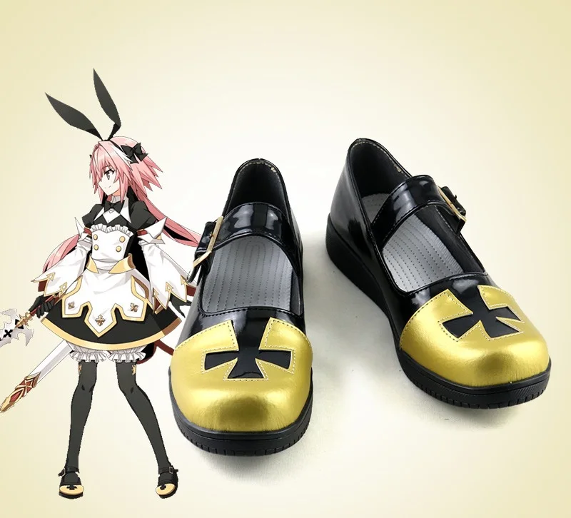 Astolfo Cosplay Sapatos para Mulheres e Meninas, FateGran Order, Moda Halloween
