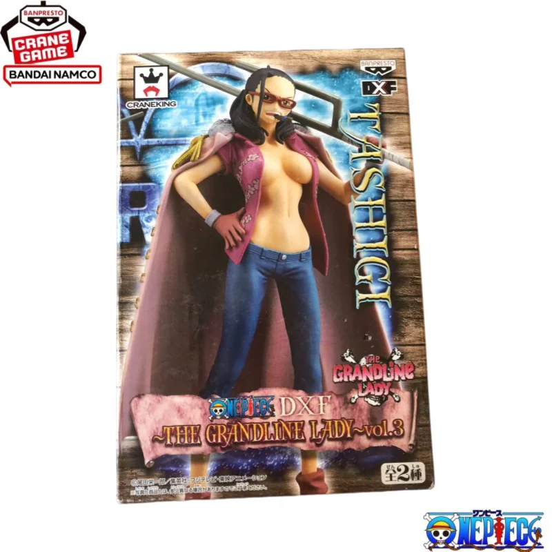 In Stock Bandai Original Banpresto One Piece Dxf Kozuki Oden Tashigi Kin Emon Action Figure Model Doll Brand New Boxed - view 6