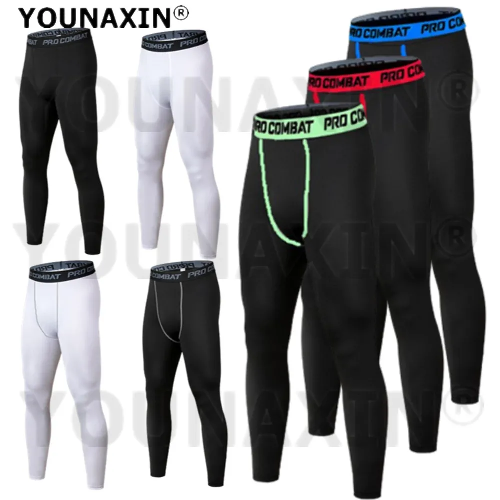 Men Base Layer Pants Tights Bottoming Compression Homme Gym Fitness Basketball Shorts Running Outdoor Training Sports Leggings