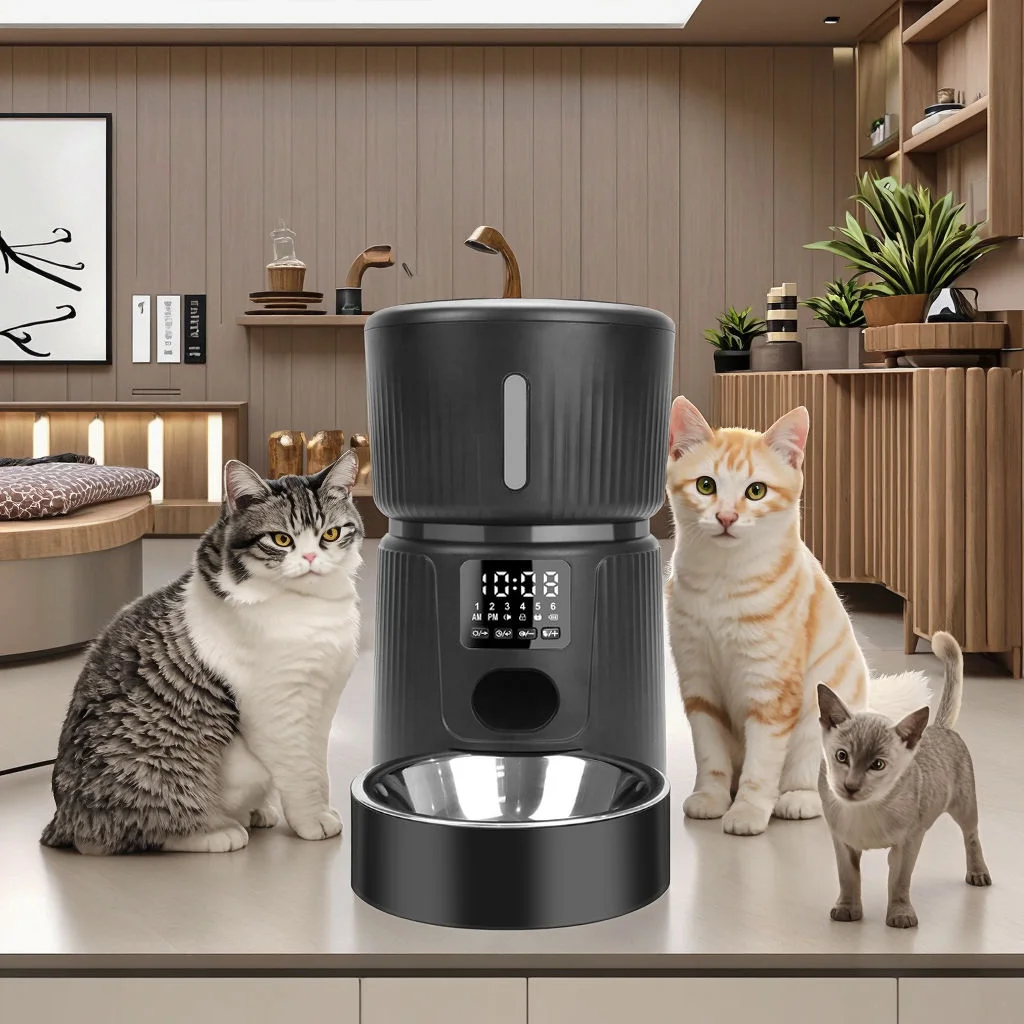 

Automatic Feeding for Cats and Dogs Pet Smart Feeder Custom Feeding Machine Tuya WIFI Cat Dog Pet Food Feeder
